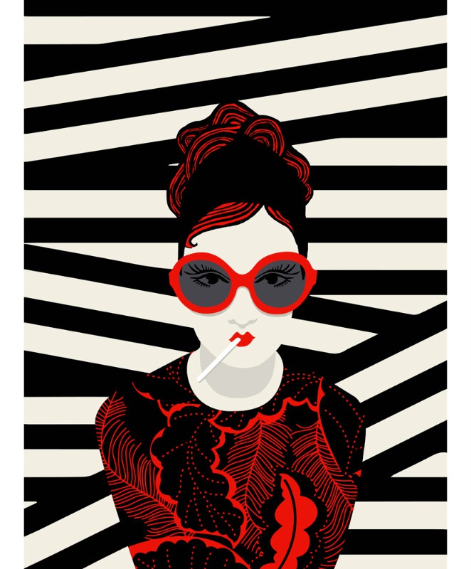 illustration peggy moquay red and black.jpg - Peggy MOQUAY | Virginie